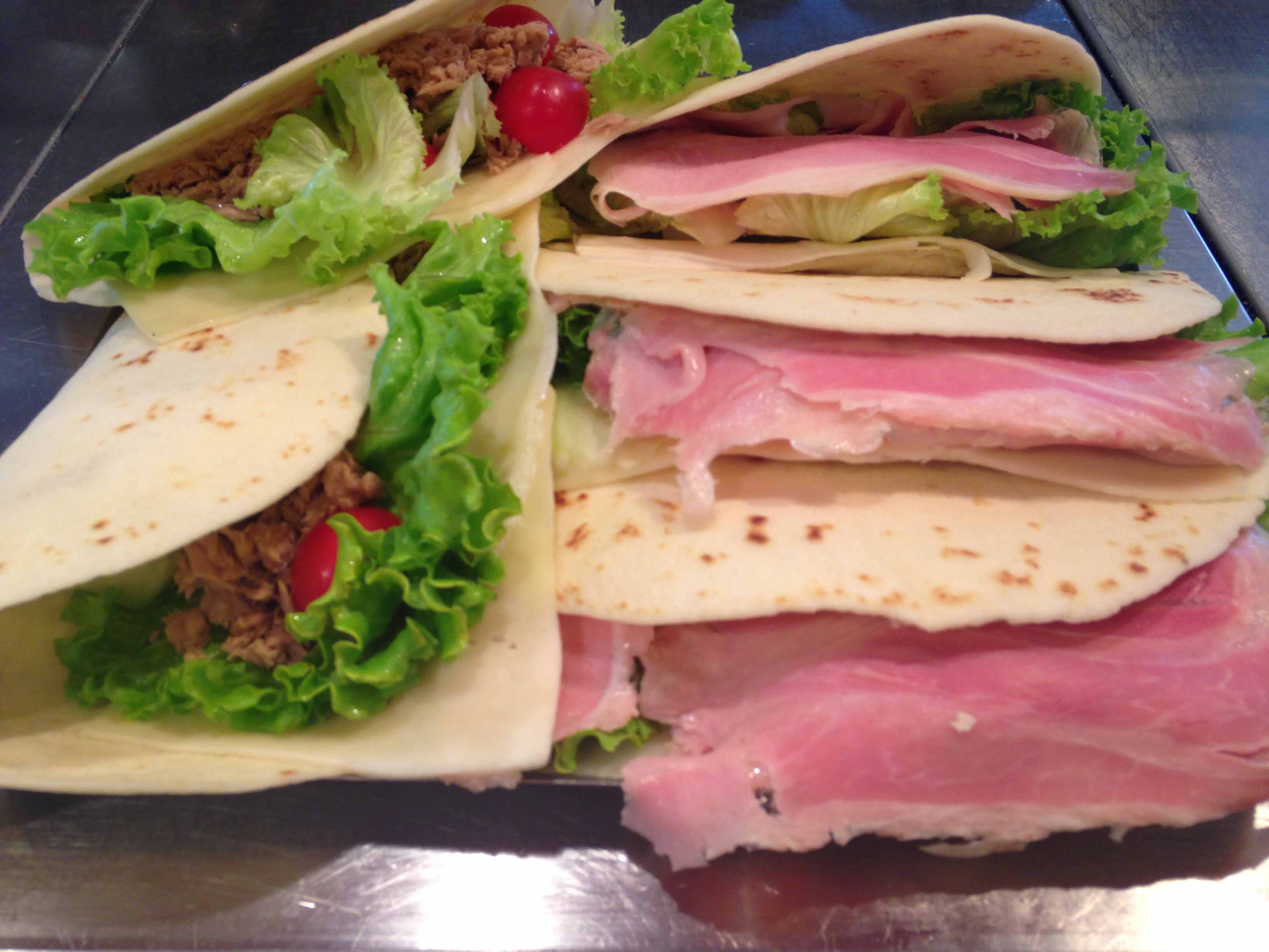 Piadine farcite